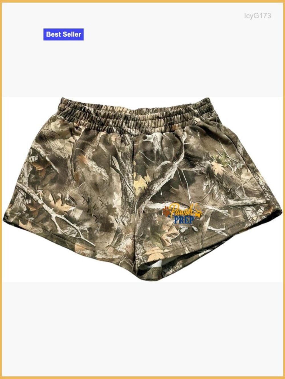 Women's Athletic Camo Shorts High Rise Pull On Workout Running Shorts